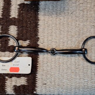 Kaltblut Wassertrense Blacksteel einfach 16,5cm 17mm